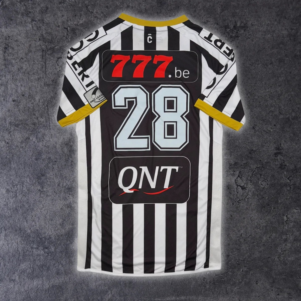 2017/18 Charleroi Domicile - Saglik 28 *PRÉPARÉ - PORTÉ* (S) - Iconic Football Shop