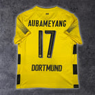 2017/18 Dortmund Domicile - Aubameyang 17 (L) - Iconic Football Shop