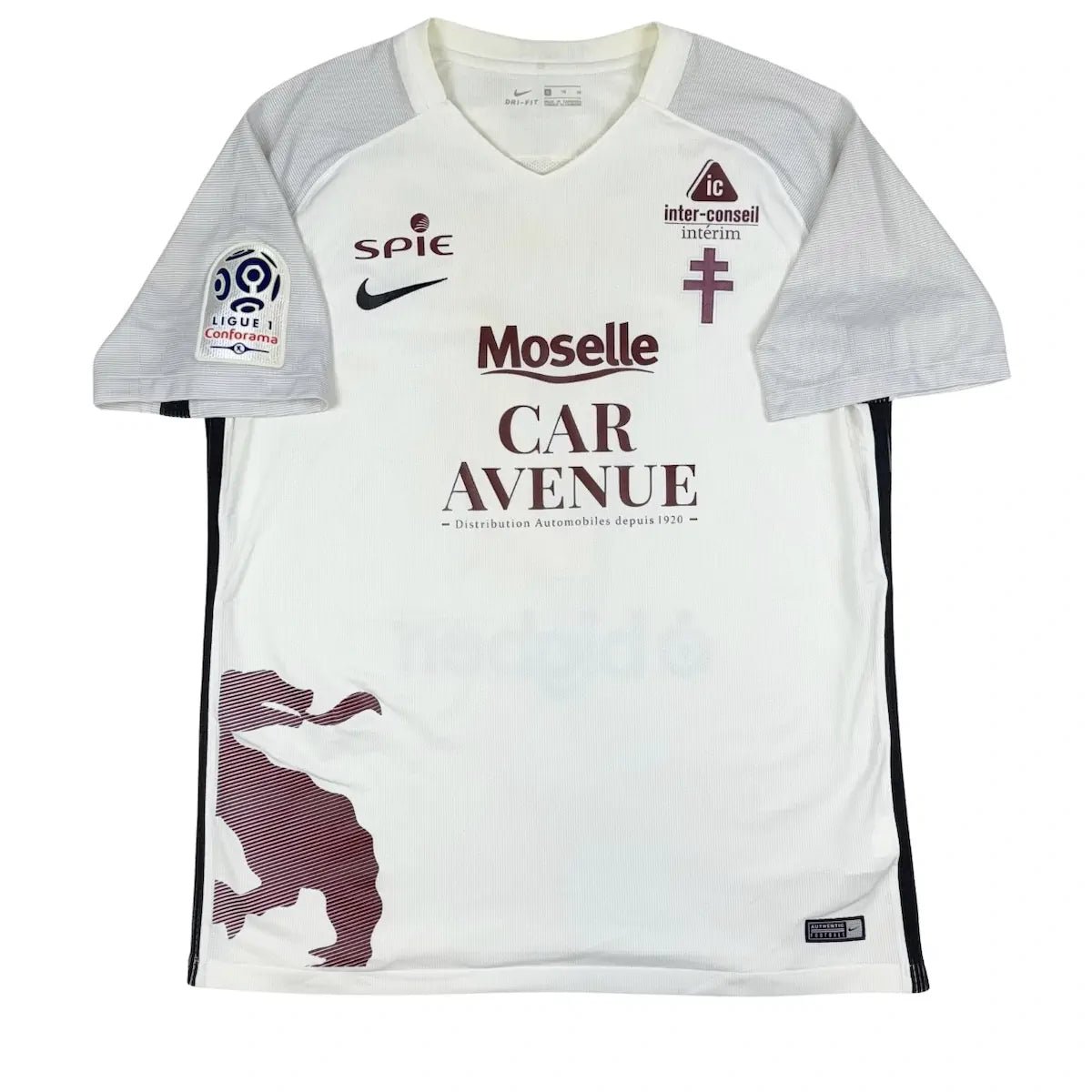 2017/18 FC Metz Extérieur - Roux 9 *PORTÉ* (XL) - Iconic Football Shop