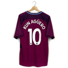 2017/18 Manchester City Extérieur - Kun Agüero 10 (L) - Iconic Football Shop