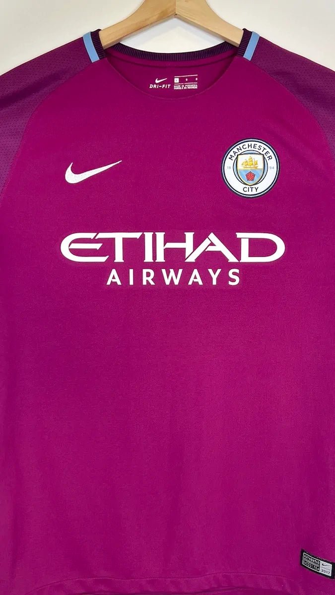 2017/18 Manchester City Extérieur - Kun Agüero 10 (L) - Iconic Football Shop