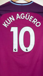 2017/18 Manchester City Extérieur - Kun Agüero 10 (L) - Iconic Football Shop