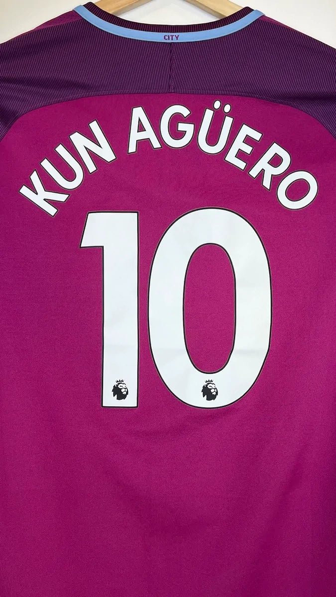 2017/18 Manchester City Extérieur - Kun Agüero 10 (L) - Iconic Football Shop