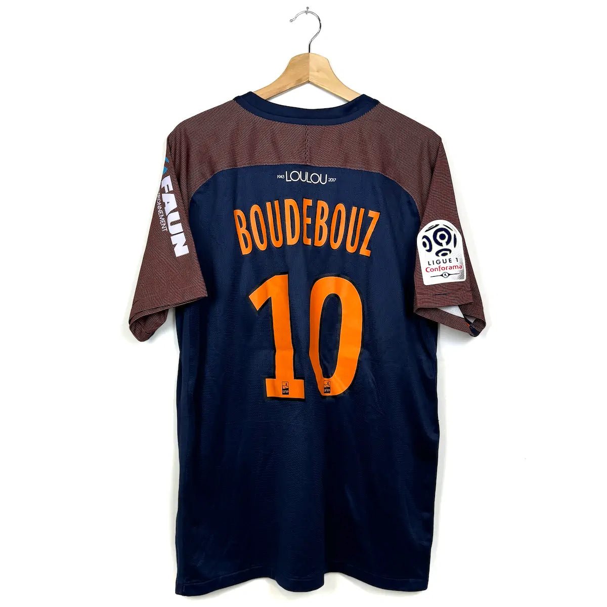 2017/18 Montpellier Domicile - Boudebouz 10 (XL) - Iconic Football Shop