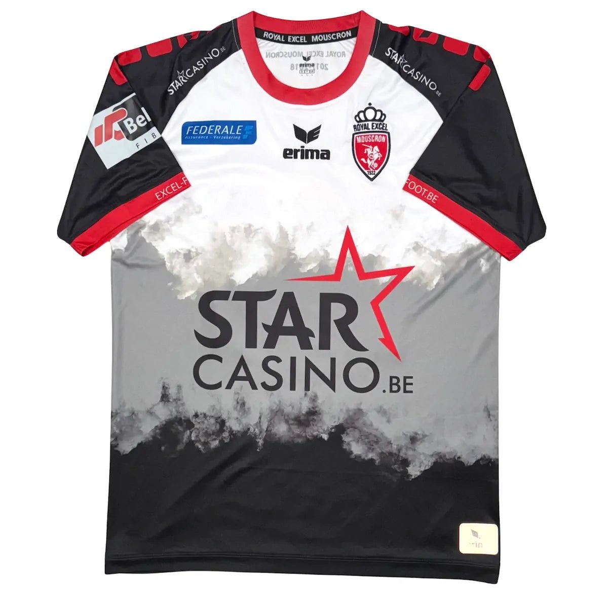 2017/18 Mouscron Third - Godeau 31 *PORTÉ - SIGNÉ* (L) - Iconic Football Shop