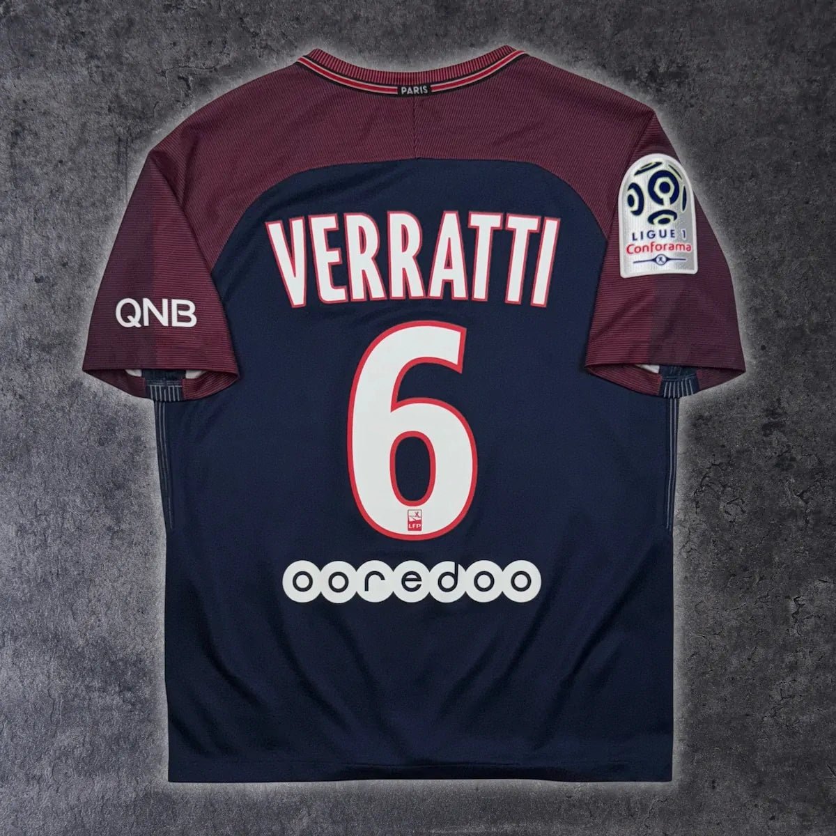 2017/18 PSG Domicile - Verratti 6 (13/15a) - Iconic Football Shop