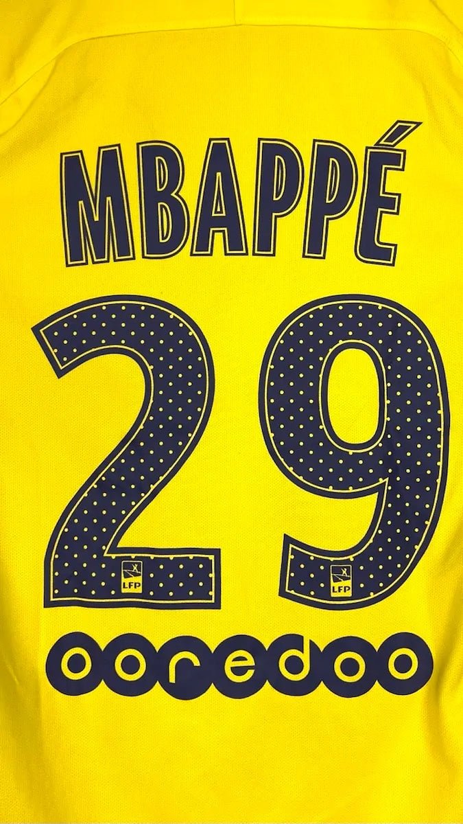 2017/18 PSG Extérieur - Mbappé 29 (S) - Iconic Football Shop