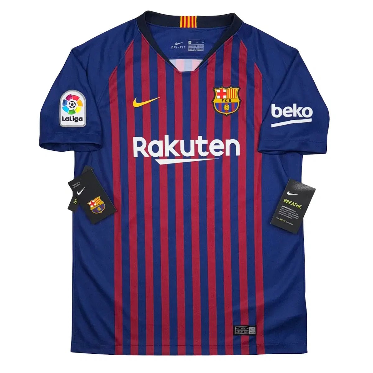 2018/19 Barcelone Domicile - Messi 10 (13/15a) - Iconic Football Shop