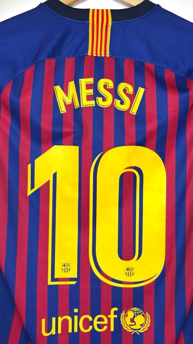 2018/19 Barcelone Domicile - Messi 10 (M) - Iconic Football Shop