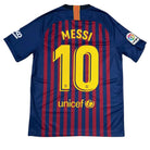 2018/19 Barcelone Domicile - Messi 10 (M) - Iconic Football Shop