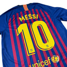2018/19 Barcelone Domicile - Messi 10 (M) - Iconic Football Shop