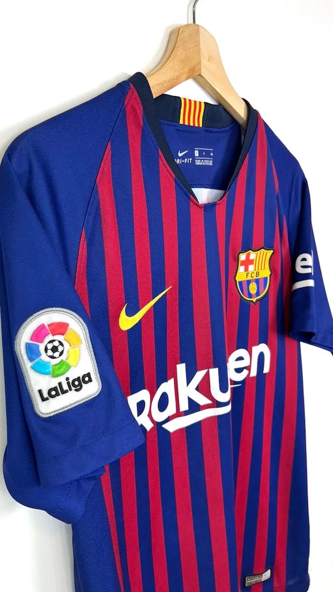 2018/19 Barcelone Domicile - Messi 10 (S) - Iconic Football Shop
