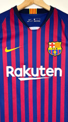 2018/19 Barcelone Domicile - Messi 10 (S) - Iconic Football Shop