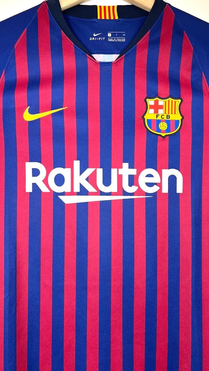 2018/19 Barcelone Domicile - Messi 10 (S) - Iconic Football Shop