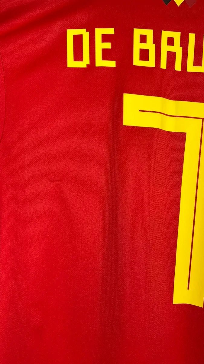 2018/19 Belgique Domicile - De Bruyne 7 (XL) - Iconic Football Shop