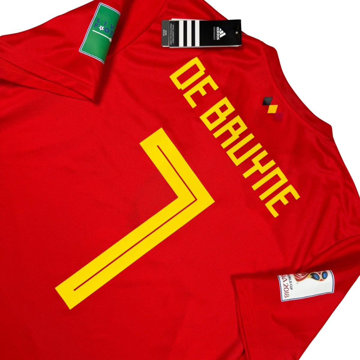 2018/19 Belgique Domicile - De Bruyne 7 (XL) - Iconic Football Shop