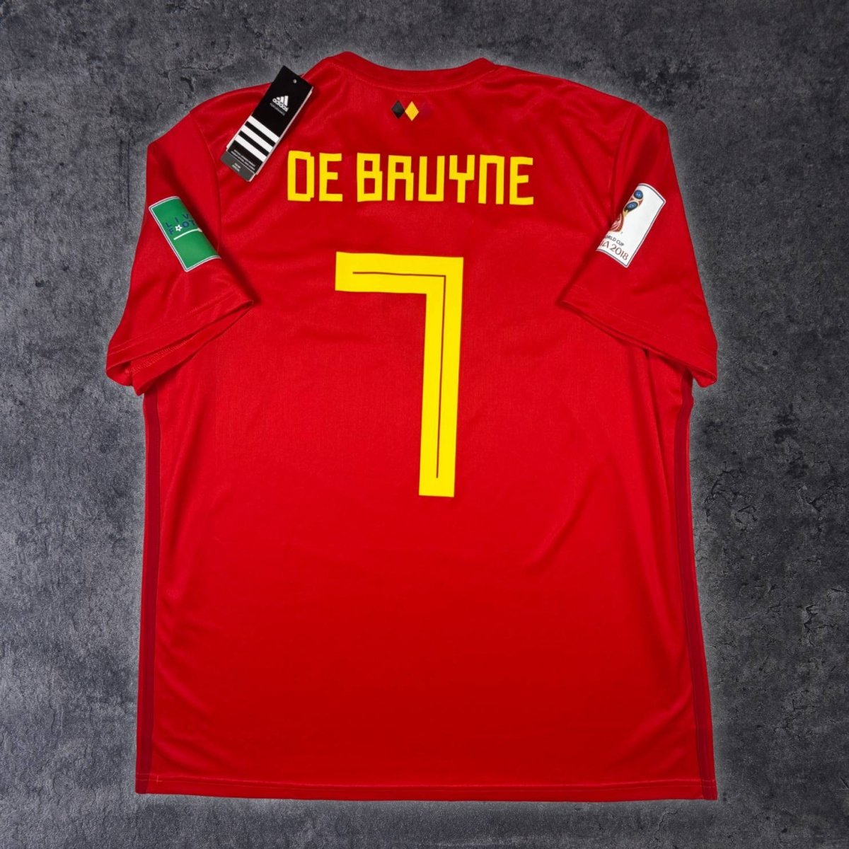 2018/19 Belgique Domicile - De Bruyne 7 (XL) - Iconic Football Shop