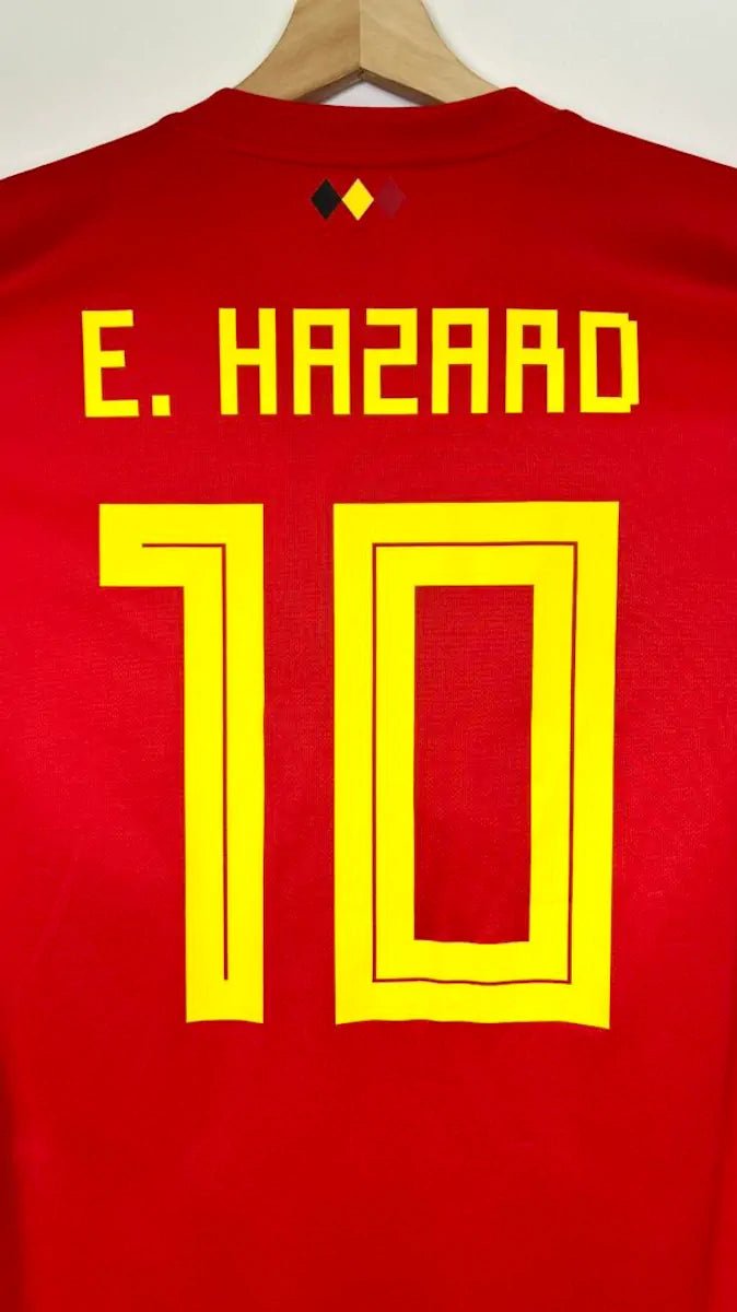 2018/19 Belgique Domicile - E.Hazard 10 (M) - Iconic Football Shop
