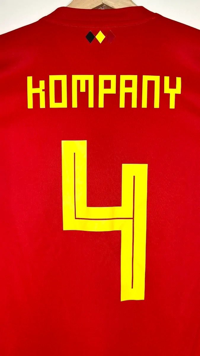 2018/19 Belgique Domicile - Kompany 4 (S) - Iconic Football Shop