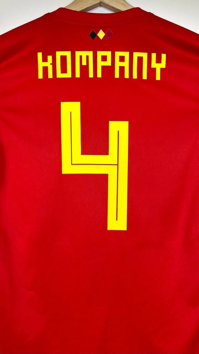 2018/19 Belgique Domicile - Kompany 4 (S) - Iconic Football Shop
