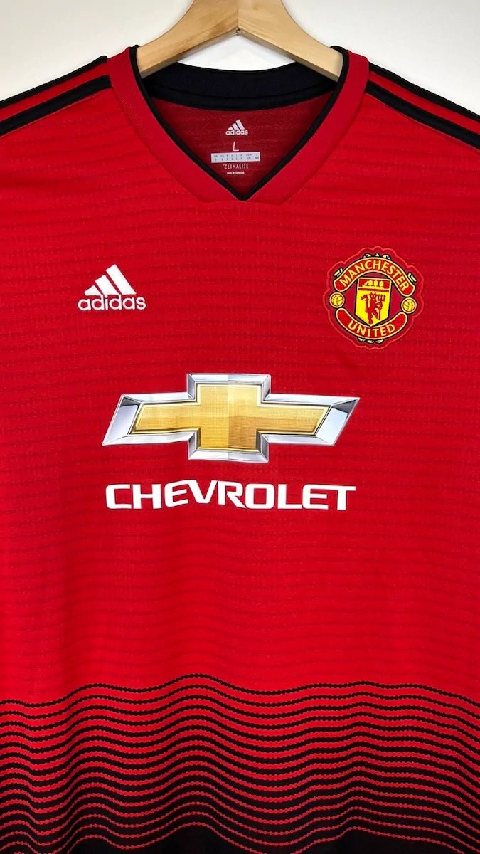 2018/19 Manchester United Domicile (L) - Iconic Football Shop