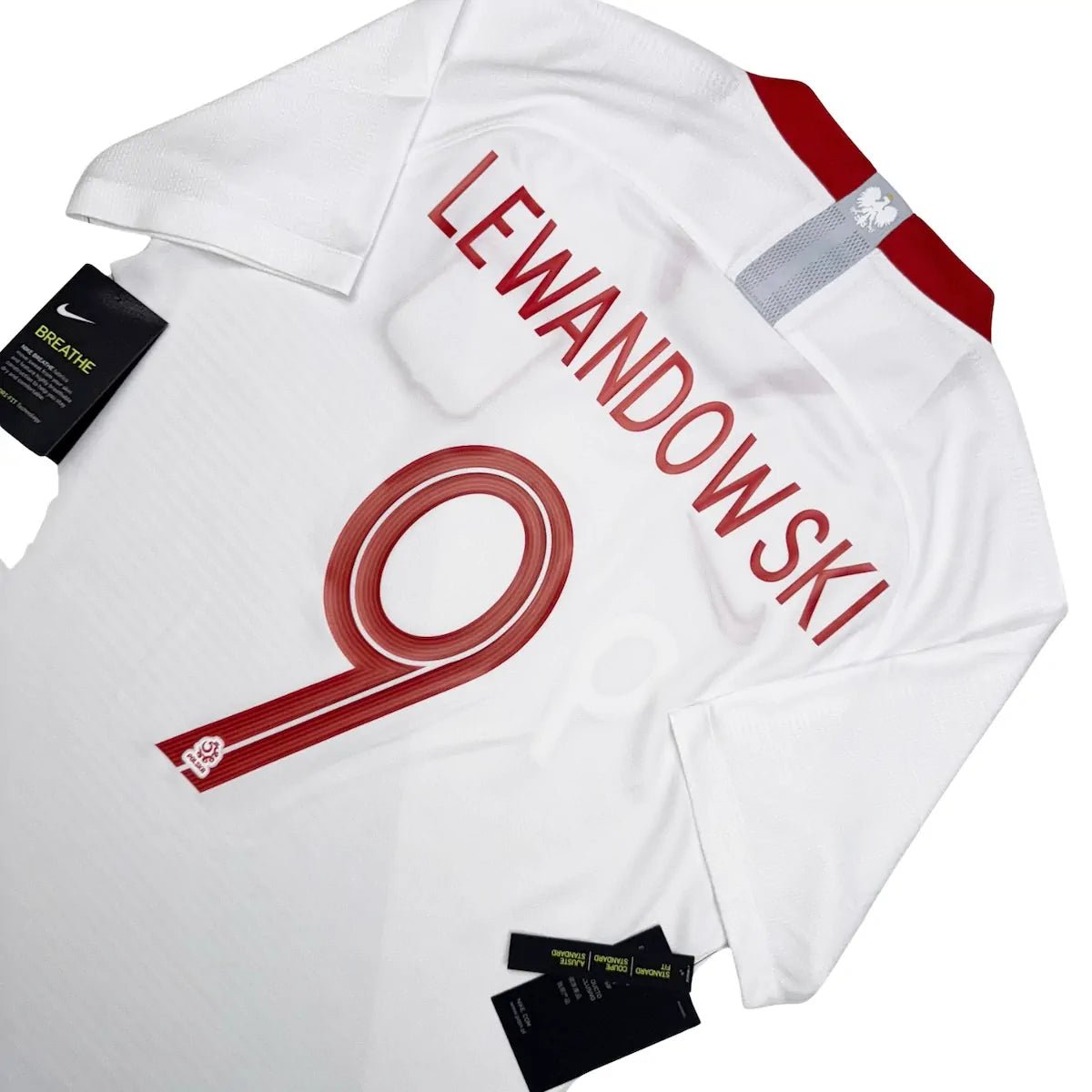 2018/19 Pologne Domicile - Lewandowski 9 (S) - Iconic Football Shop