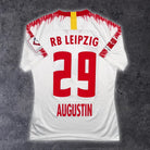 2018/19 RB Leipzig Domicile - Augustin 29 *PRÉPARÉ / PORTÉ* (M) - Iconic Football Shop
