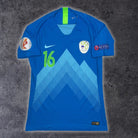2018/19 Slovénie Extérieur - 16 *PRÉPARÉ / PORTÉ* (M) - Iconic Football Shop