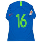2018/19 Slovénie Extérieur - 16 *PRÉPARÉ / PORTÉ* (M) - Iconic Football Shop
