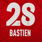 2018/19 Standard de Liège Domicile - Bastien 28 *PORTÉ* (L) - Iconic Football Shop