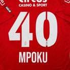 2018/19 Standard de Liège Domicile - Mpoku 40 *PORTÉ* (M) - Iconic Football Shop