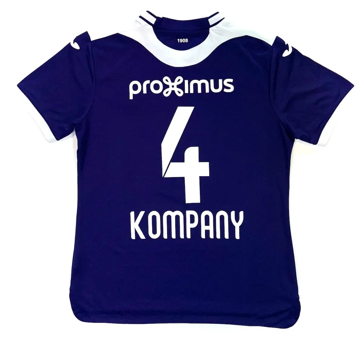 2019/20 Anderlecht Domicile - Kompany 4 (XL) - Iconic Football Shop