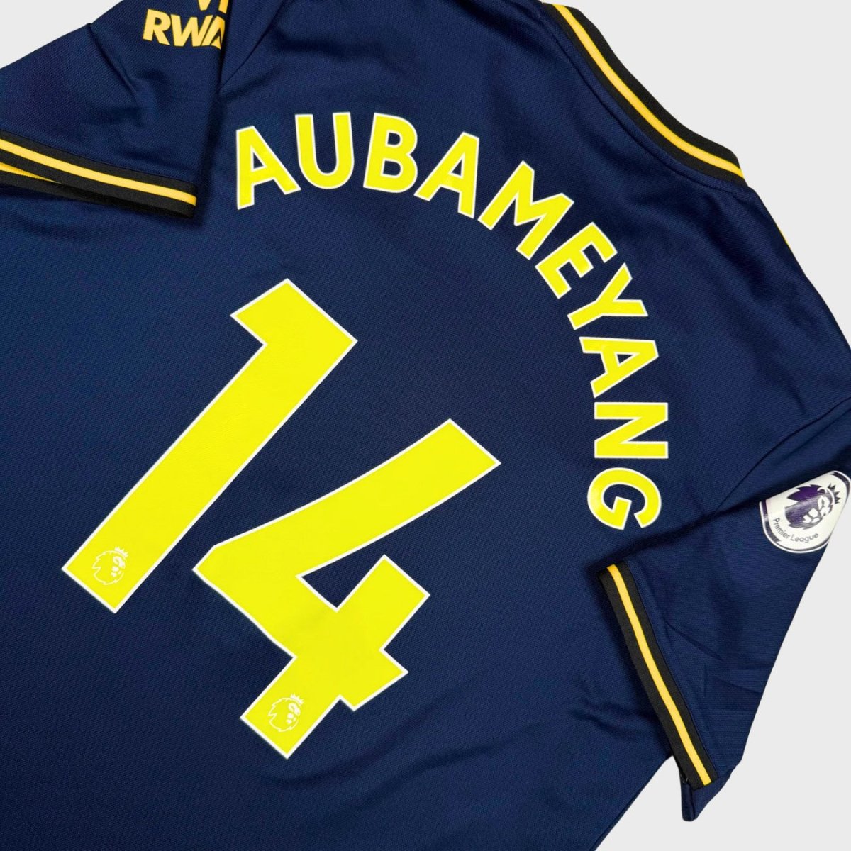 2019/20 Arsenal Third - Aubameyang 14 (XL) - Iconic Football Shop