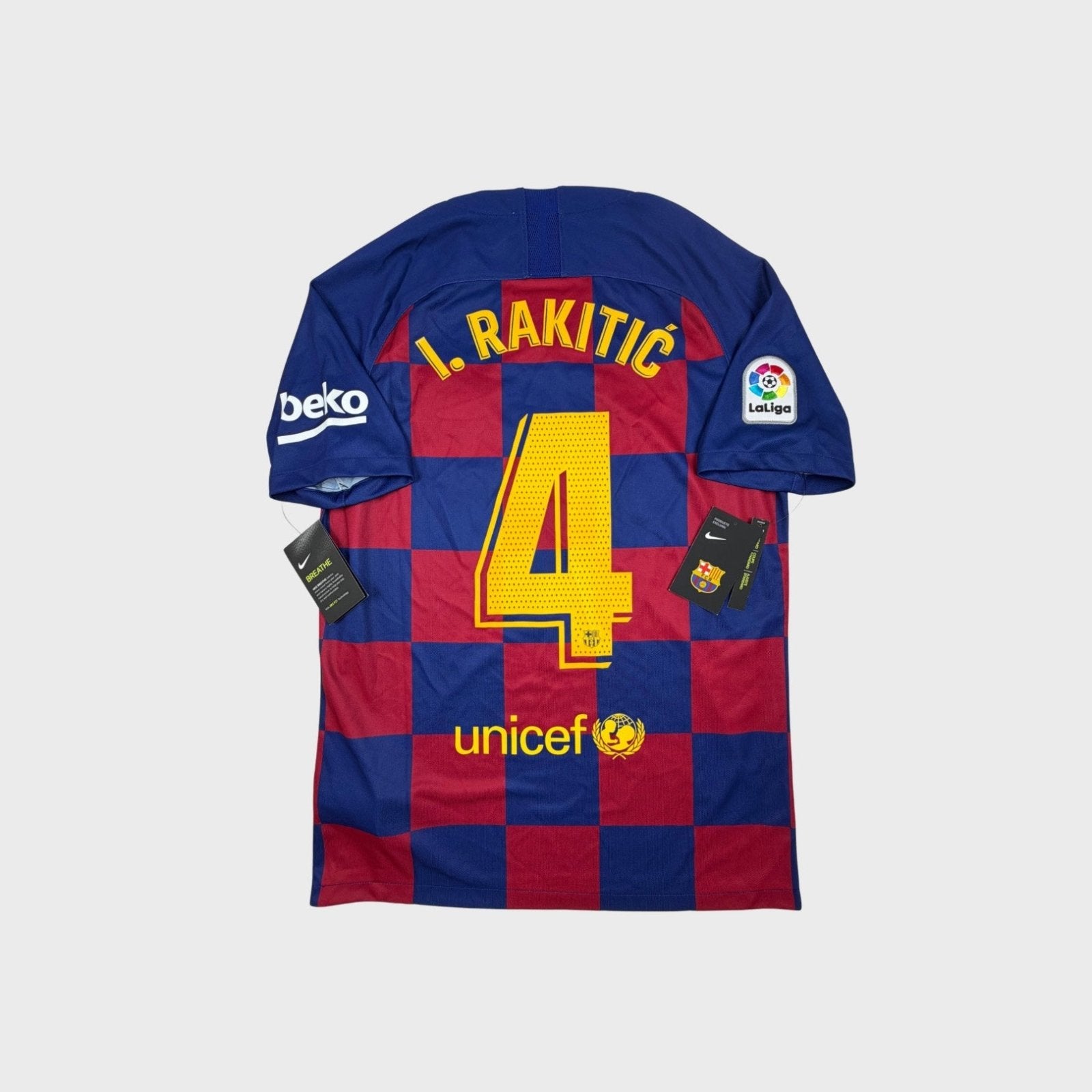 2019/20 Barcelone Domicile - I.Rakitic 4 (XL) - Iconic Football Shop