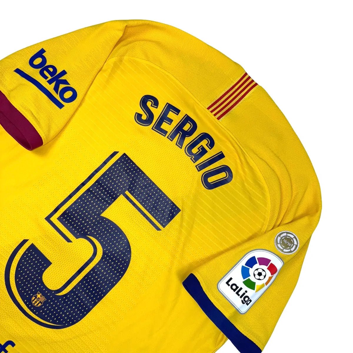 2019/20 Barcelone Extérieur - Sergio 5 *PRO* (M) - Iconic Football Shop
