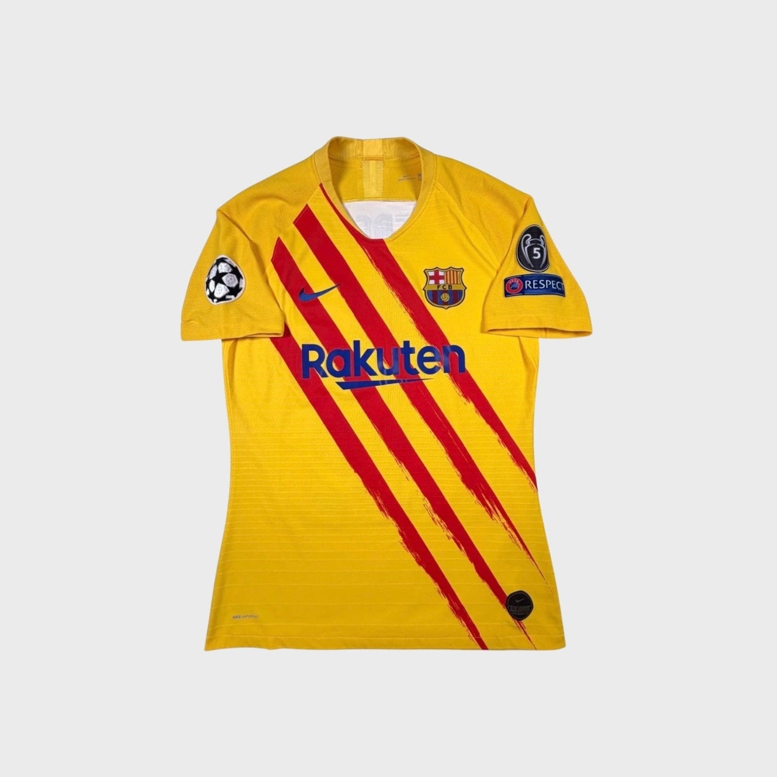 2019/20 Barcelone Fourth - Sergio 5 *PRÉPARÉ / UCL* (L) - Iconic Football Shop