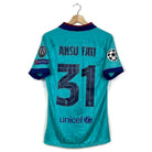 2019/20 Barcelone Third - Ansu Fati 31 *CHAMPIONS LEAGUE* (S) - Iconic Football Shop