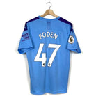 2019/20 Manchester City Domicile - Foden 47 (L) - Iconic Football Shop