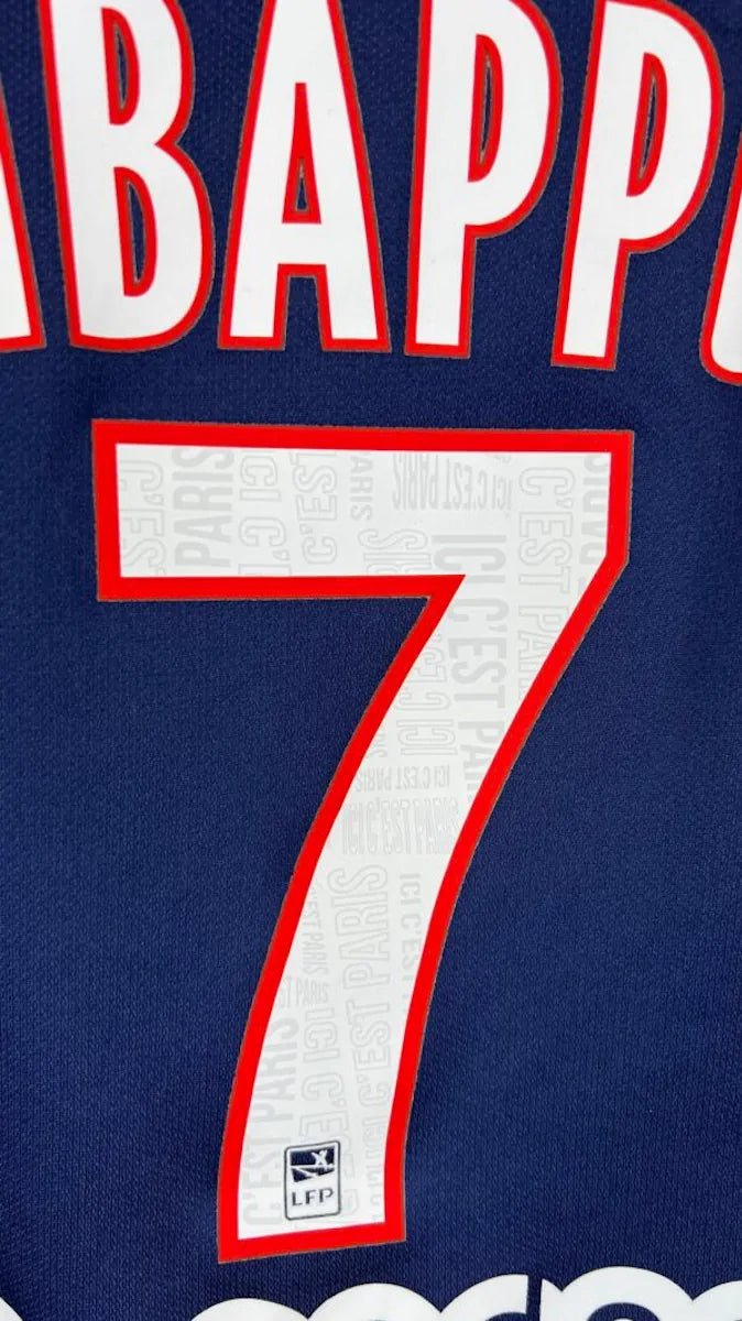 2019/20 PSG Domicile - Mbappé 7 (12/13a) - Iconic Football Shop