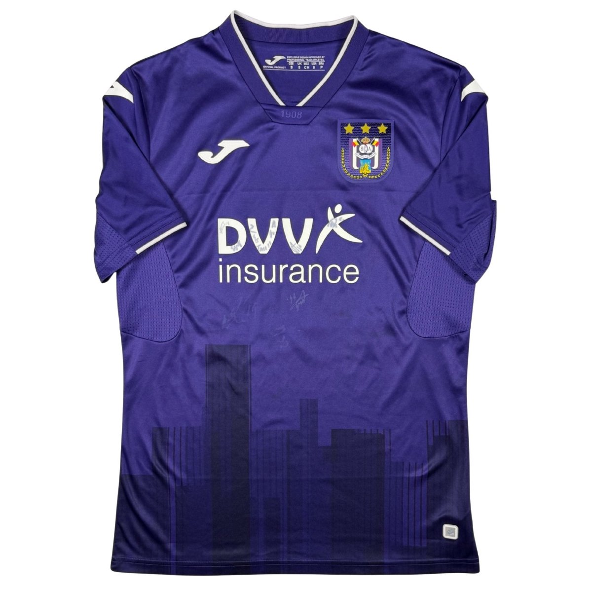 2020/21 Anderlecht Domicile - Ait El Hadj 46 *SIGNÉ* (S) - Iconic Football Shop