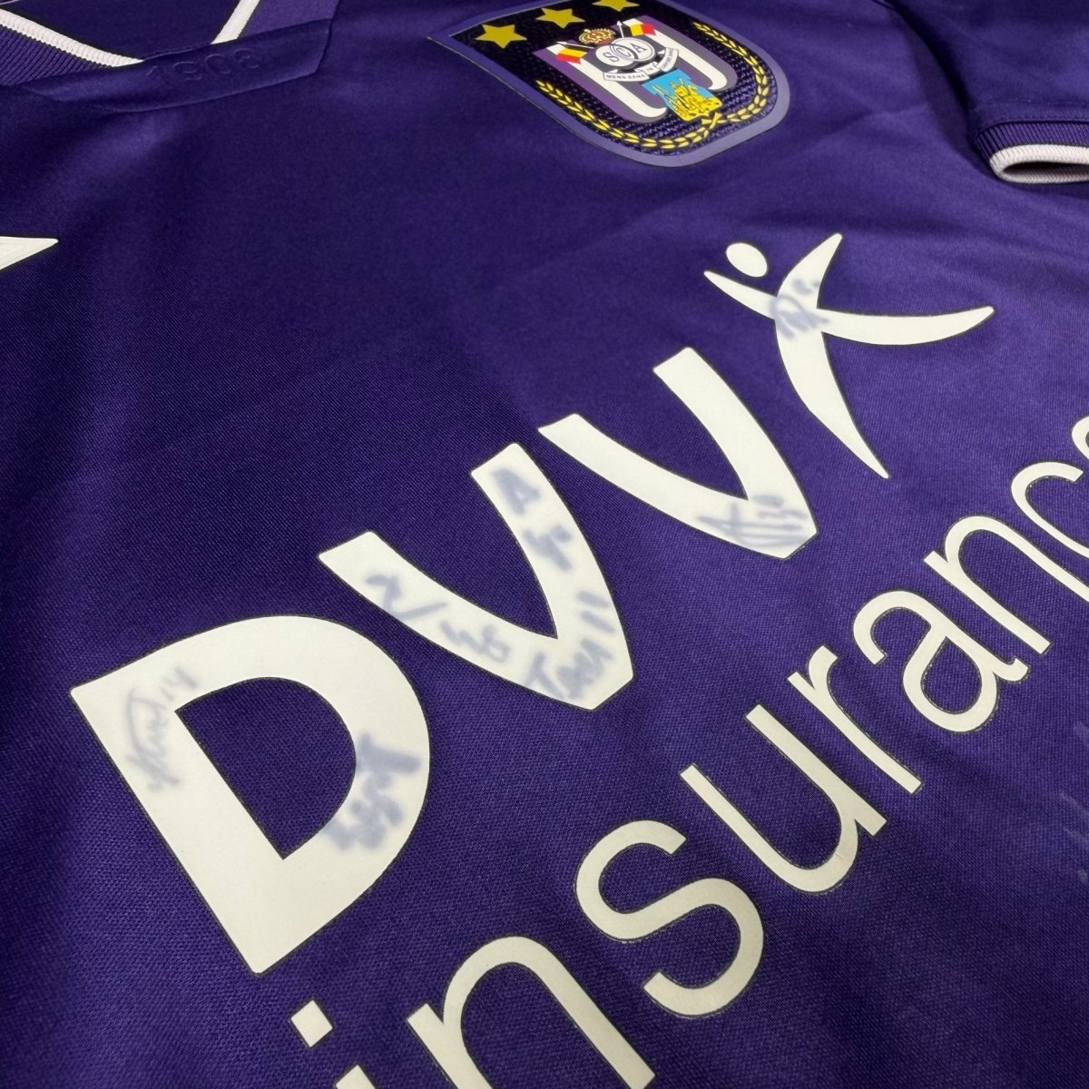 2020/21 Anderlecht Domicile - Ait El Hadj 46 *SIGNÉ* (S) - Iconic Football Shop