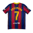 2020/21 Barcelone Domicile - Griezmann 7 (12/13a) - Iconic Football Shop