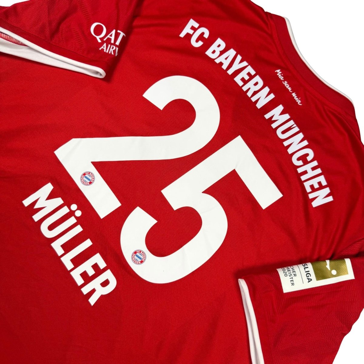 2020/21 Bayern Munich Domicile - Müller 25 (3XL) - Iconic Football Shop