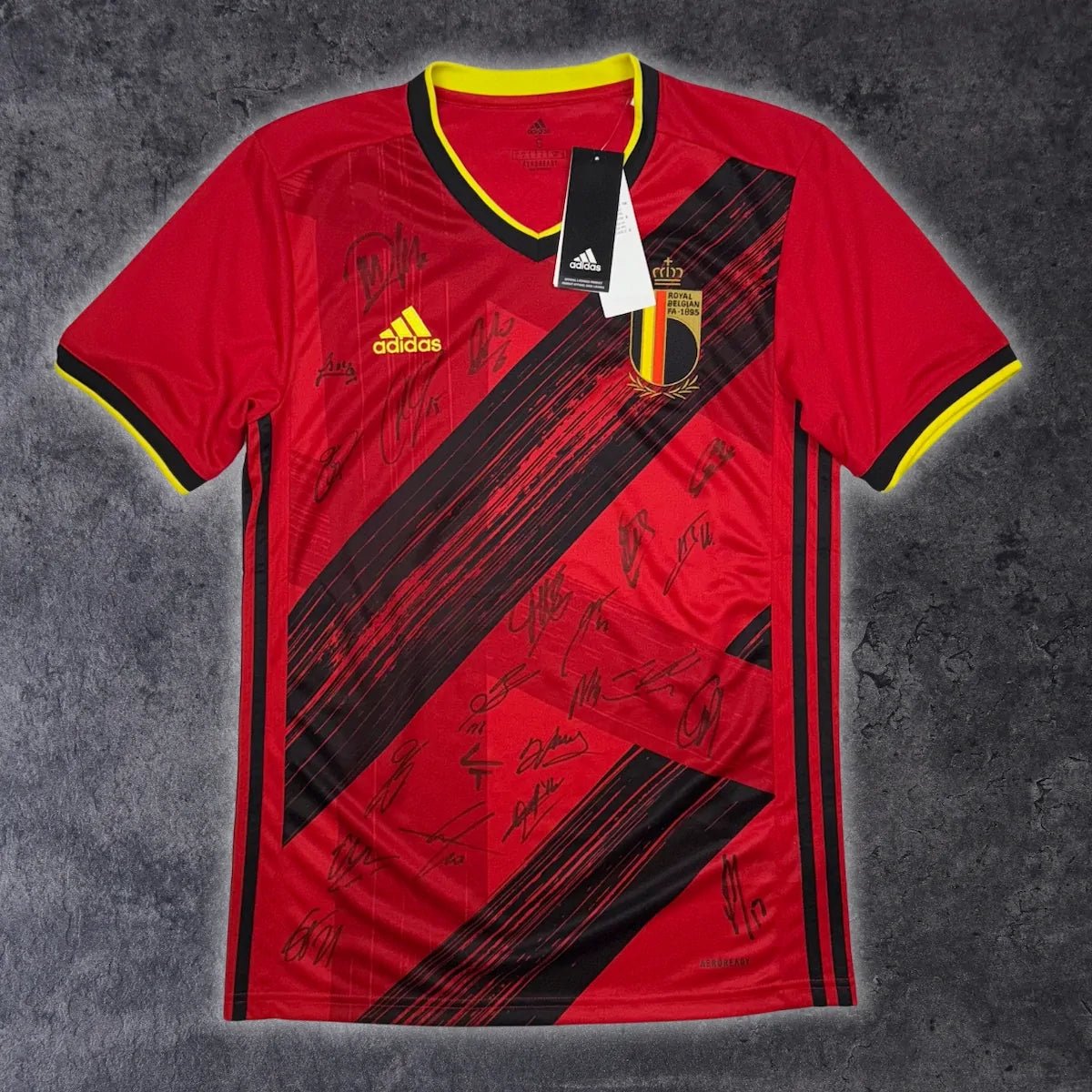 2020/21 Belgique Domicile *SIGNÉ* (S) - Iconic Football Shop