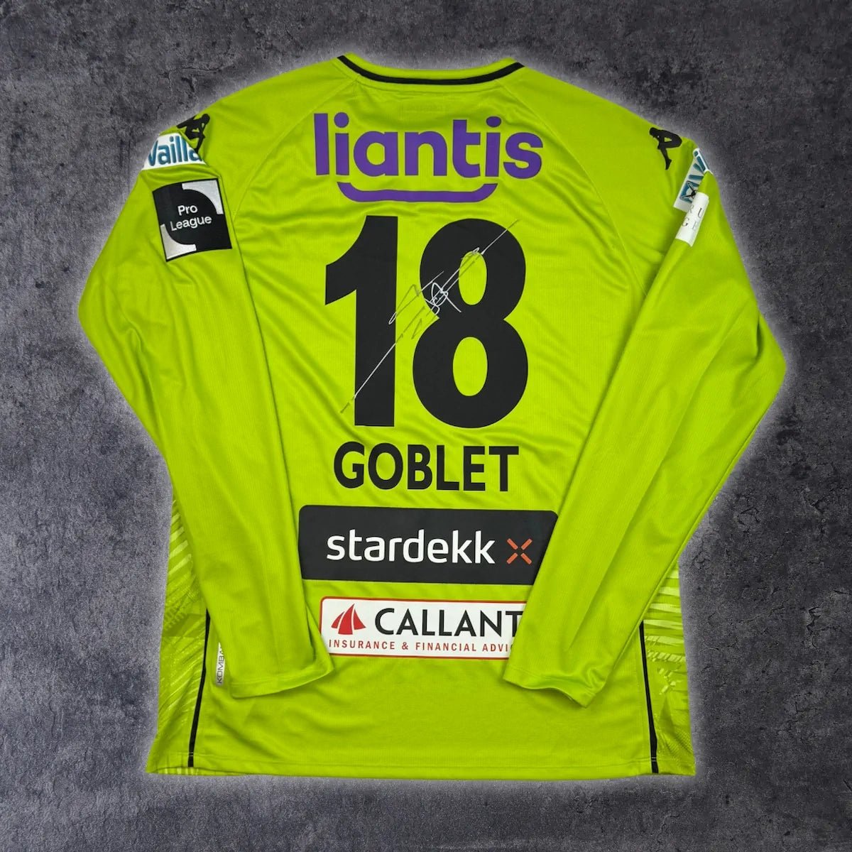 2020/21 Cercle Brugge Goal Keeper - Goblet 28 *PRÉPARÉ / SIGNÉ* (XL) - Iconic Football Shop