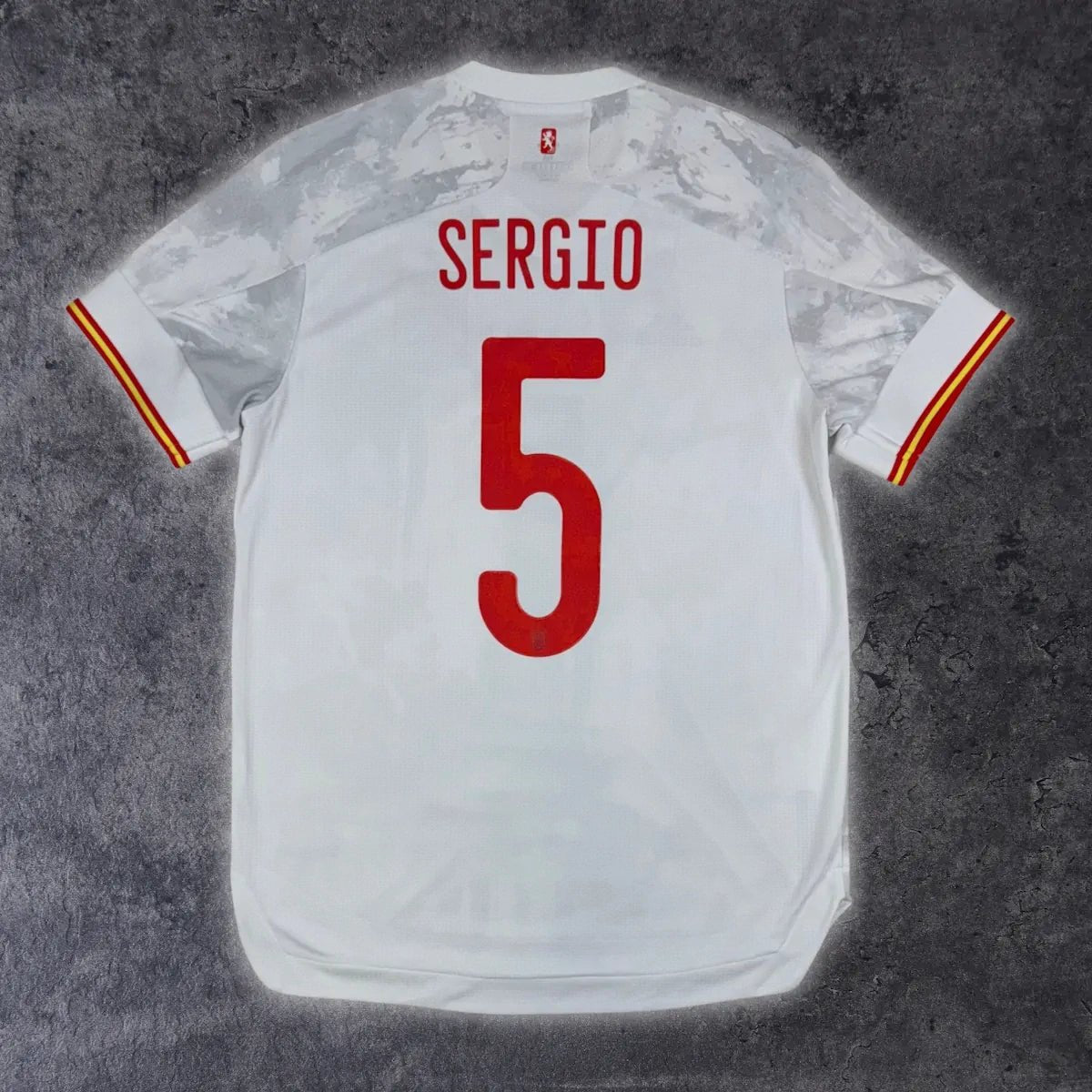 2020/21 Espagne Extérieur - Sergio 5 *PRO* (M) - Iconic Football Shop