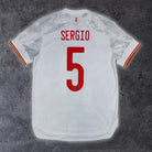 2020/21 Espagne Extérieur - Sergio 5 *PRO* (M) - Iconic Football Shop
