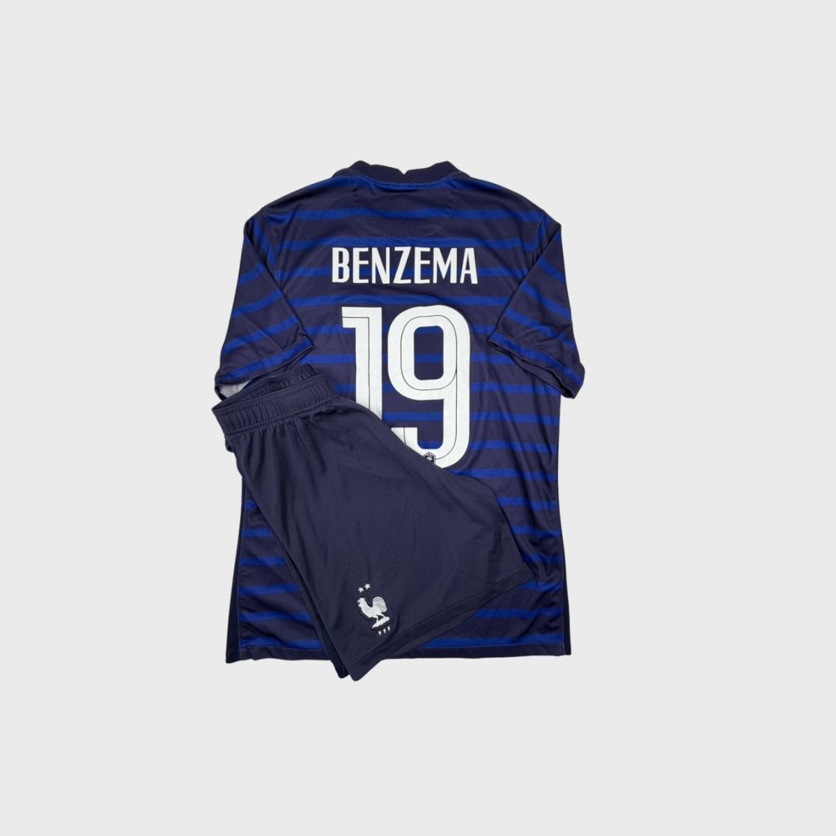 2020/21 France Domicile - Benzema 19 *COMPLET* (L) - Iconic Football Shop
