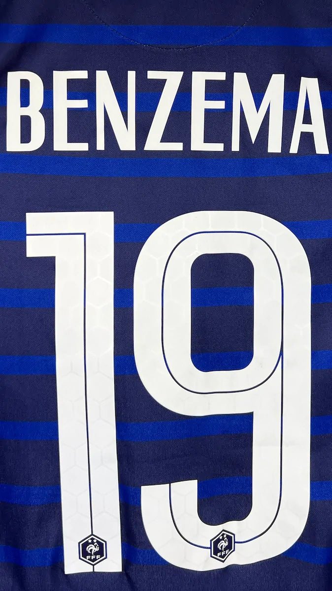 2020/21 France Domicile - Benzema 19 (S) - Iconic Football Shop