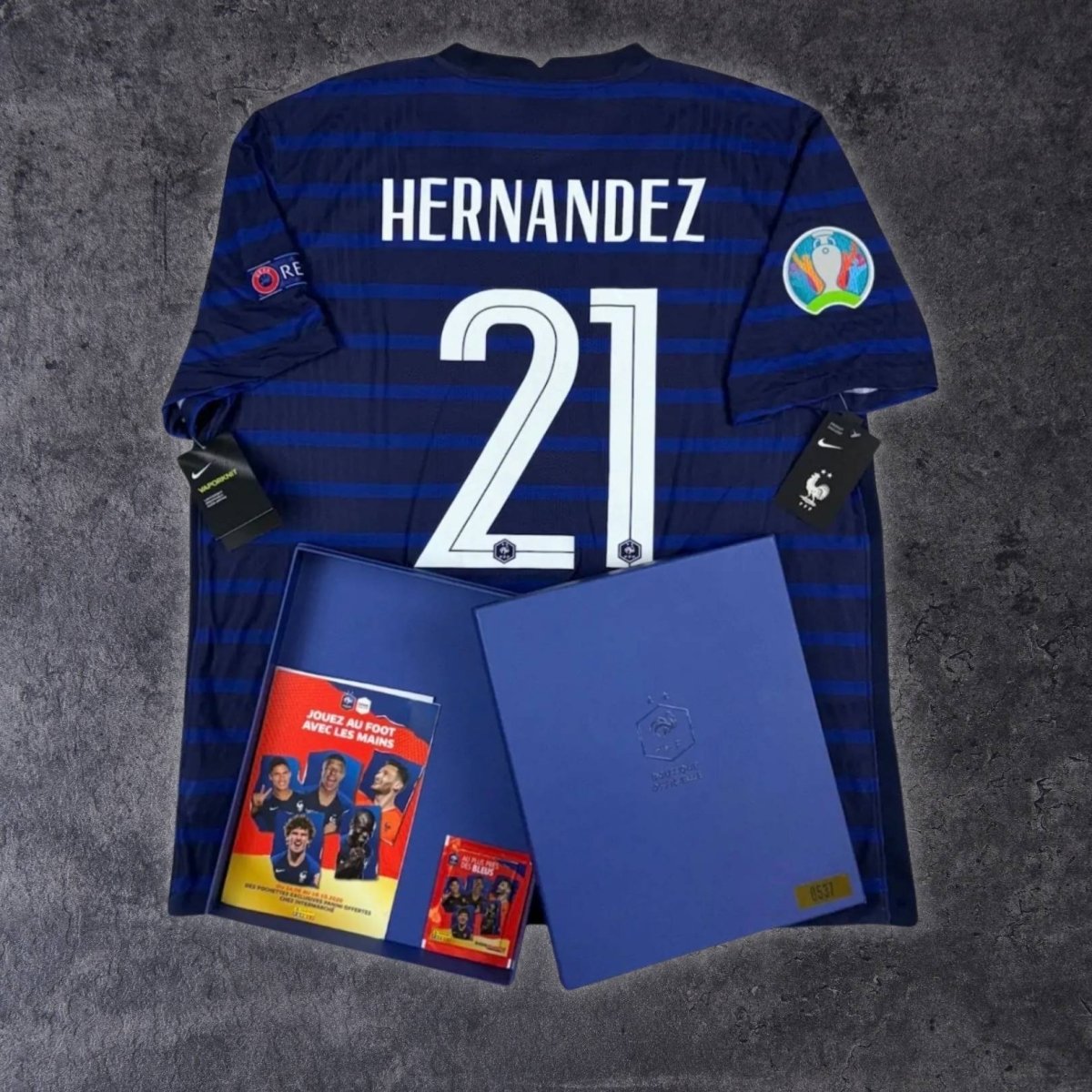 2020/21 France Domicile - Hernandez 21 *BOX 0537 / PRO* (2XL) - Iconic Football Shop